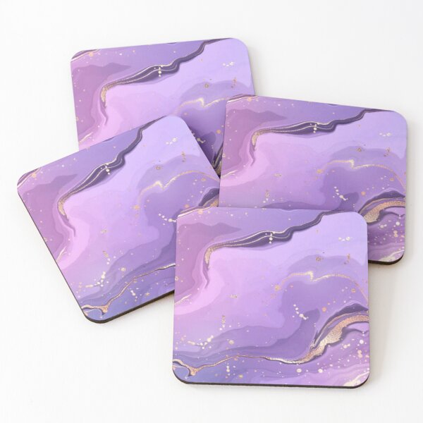 Item preview, Purple and gold marble designed and sold by Monika Howarth.