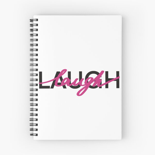 Item preview, Laugh.  Pink motivation quote. Lettering  designed and sold by Drevych-shop.