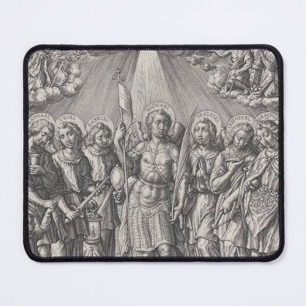 Item preview, The Seven Archangels 1570–1619 Hieronymus Jerome Wierix designed and sold by Seek & Ye Shall Find.