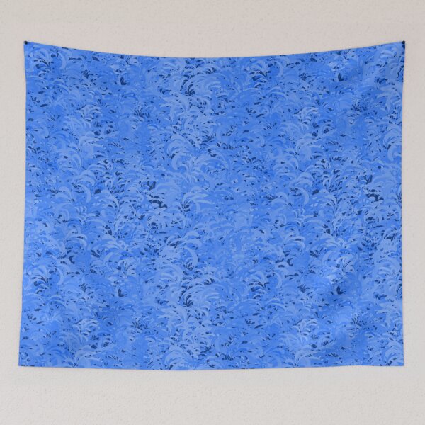 Item preview, Vines in Royal Blue Repeat 5748 designed and sold by Art in My Loft.