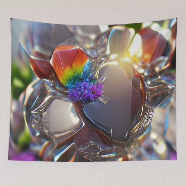 Item preview, Rainbow Crystal heart designed and sold by andrea262.