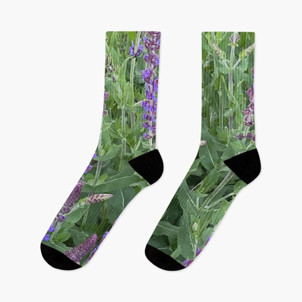 Item preview, Purple Flowers by Mark Ewing designed and sold by LifeSpice.