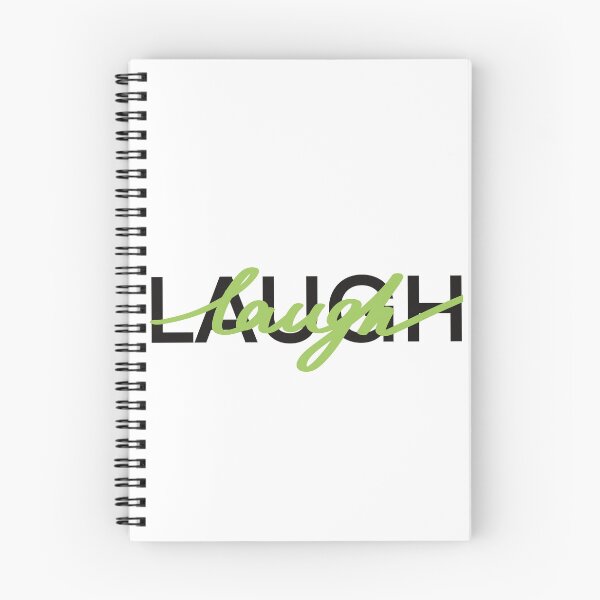 Item preview, Laugh.  Green motivation quote. Lettering  designed and sold by Drevych-shop.