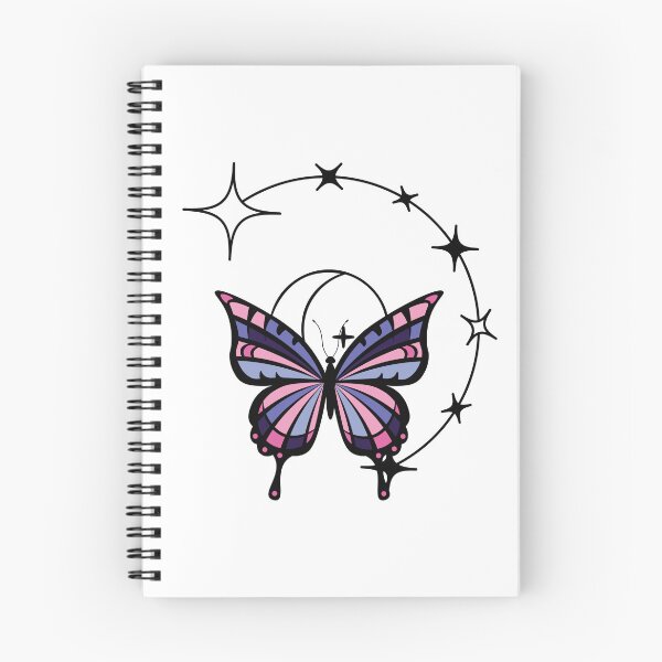 Item preview, Butterfly Omnisexual Pride colors with Moon and stars. designed and sold by itshayONAirtshay SOS - Sh#t on a Sh!rt ;).