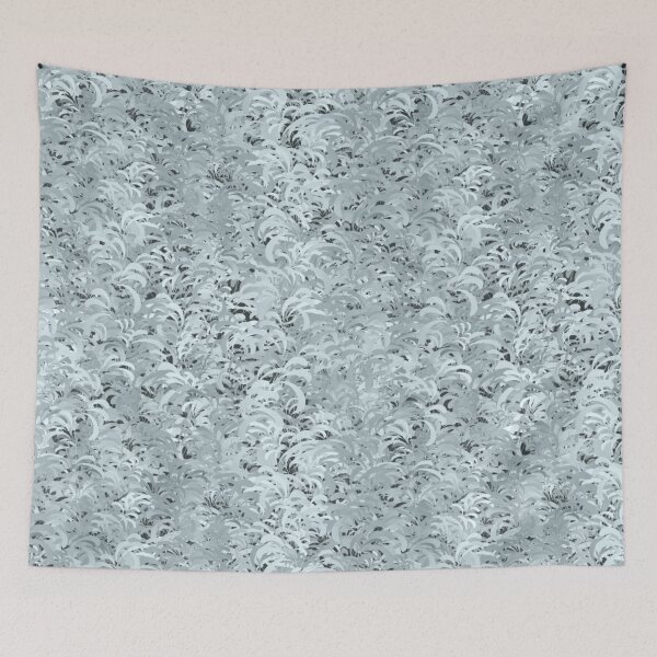 Item preview, Vines in Icy Blue Grey Repeat 5748 designed and sold by Art in My Loft.