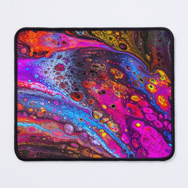 Item preview, PATTERN DESIGN STUDY #5 - Abstract Saturated with Multicolored Paints designed and sold by DEL-Productions.