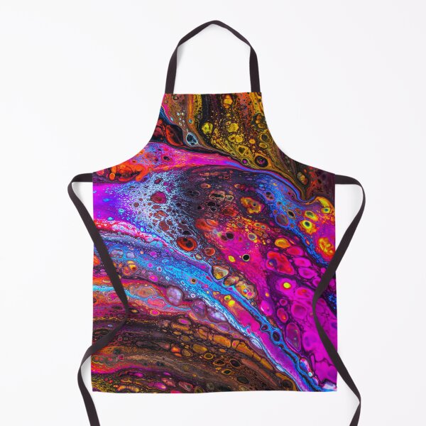 Item preview, PATTERN DESIGN STUDY #5 - Abstract Saturated with Multicolored Paints designed and sold by DEL-Productions.