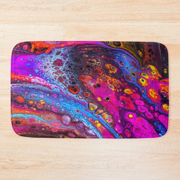 Item preview, PATTERN DESIGN STUDY #5 - Abstract Saturated with Multicolored Paints designed and sold by DEL-Productions.