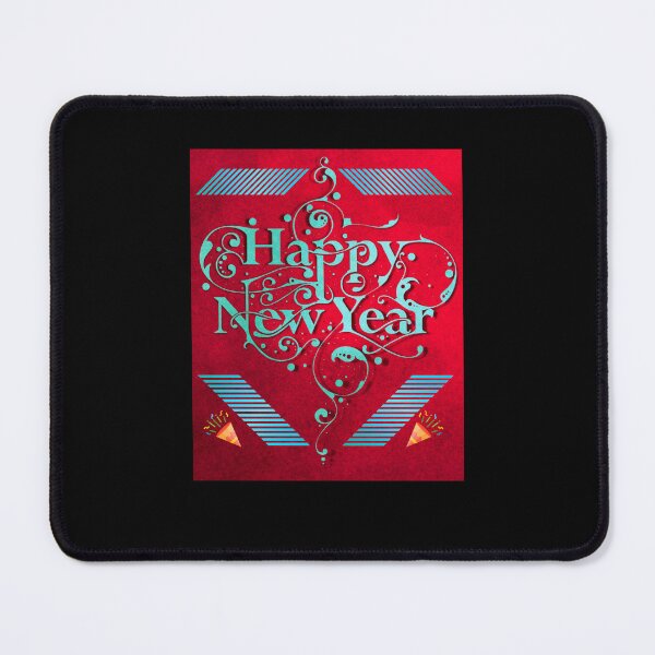 Item preview, Happy New Year Blue Decoration designed and sold by teewearstyle.