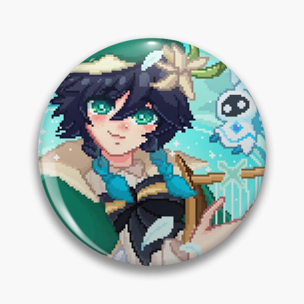 Item preview, Venti pixel art  designed and sold by Toyger-Lilly.