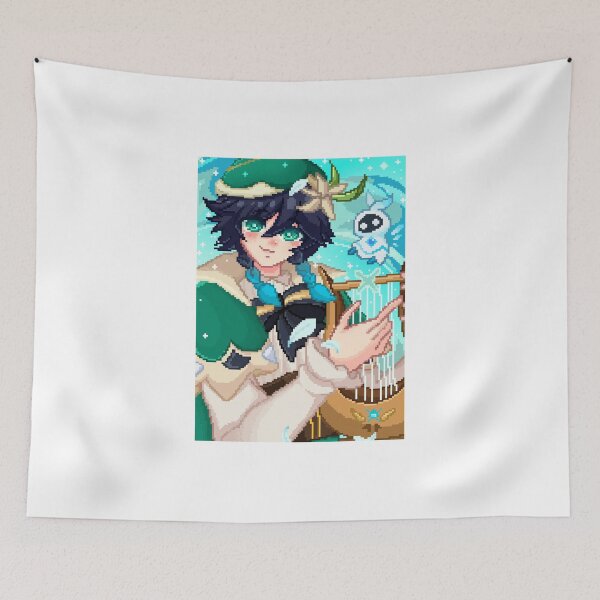 Item preview, Venti pixel art  designed and sold by Toyger-Lilly.