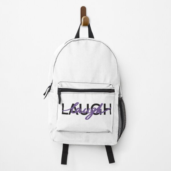 Item preview, Laugh. Violet motivation quote. Lettering designed and sold by Drevych-shop.
