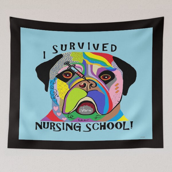 Item preview,  I Survived Nursing School  designed and sold by EloiseArt.