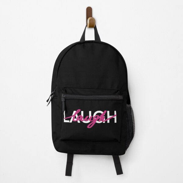 Item preview, Laugh pink Graphic quote lettering designed and sold by Drevych-shop.