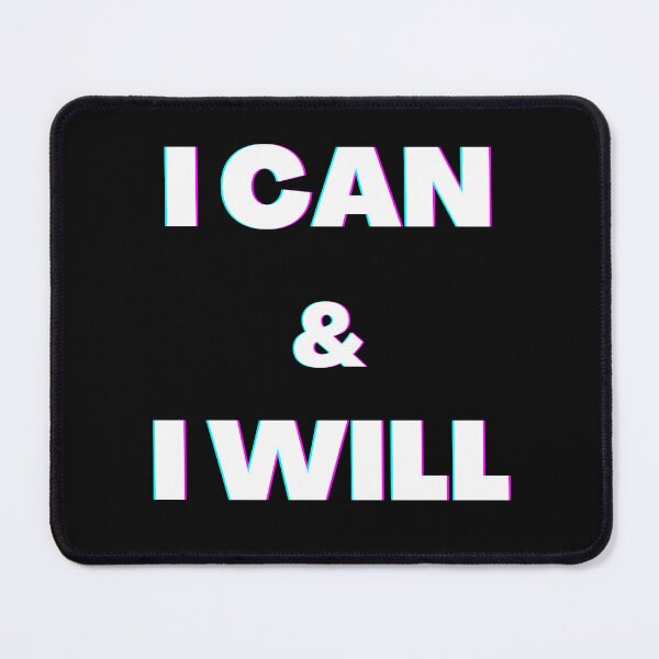 Item preview, I can & I will designed and sold by sbadesignstudio.