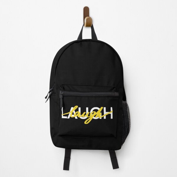 Item preview, Laugh yellow Graphic quote lettering designed and sold by Drevych-shop.