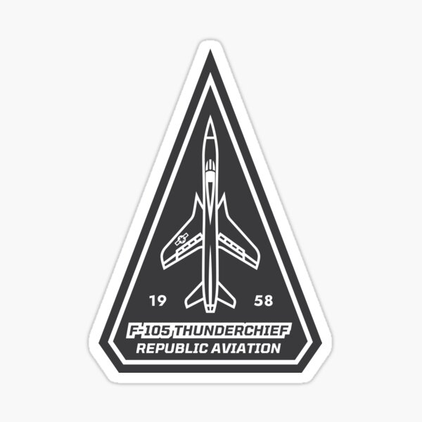 F-105 Thunderchief Sticker