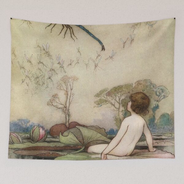 Item preview, Water Babies by Warwick Goble  designed and sold by ArtHistoryLover.