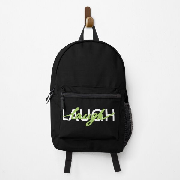 Item preview, Laugh green Graphic quote lettering designed and sold by Drevych-shop.