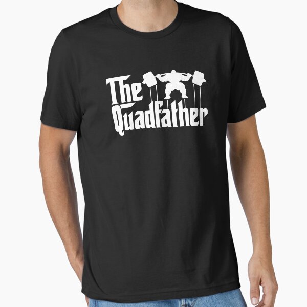 Item preview, The Quadfather | Gym Parody for Strong Weightlifters designed and sold by Printend _.
