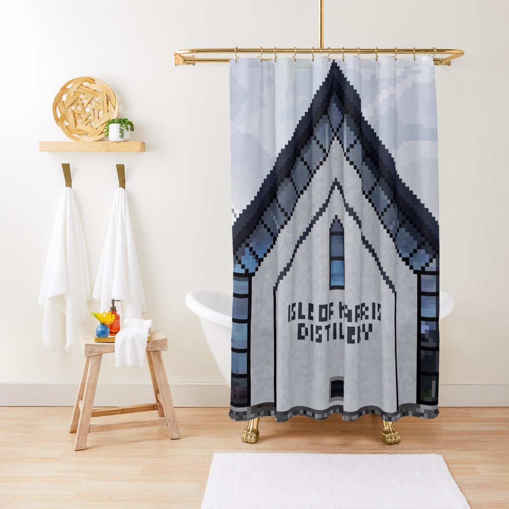 Item preview, Shower Curtain designed and sold by TheRandomFactor.