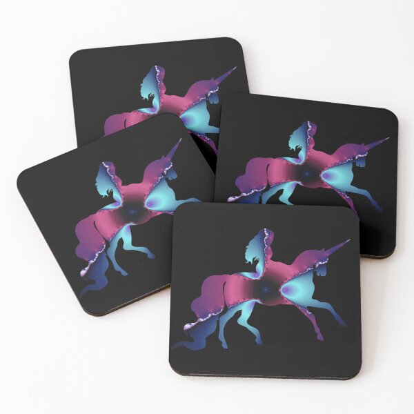 Item preview, "Beautiful Radiation" Fractal Unicorn Art designed and sold by ChaosEmporium.