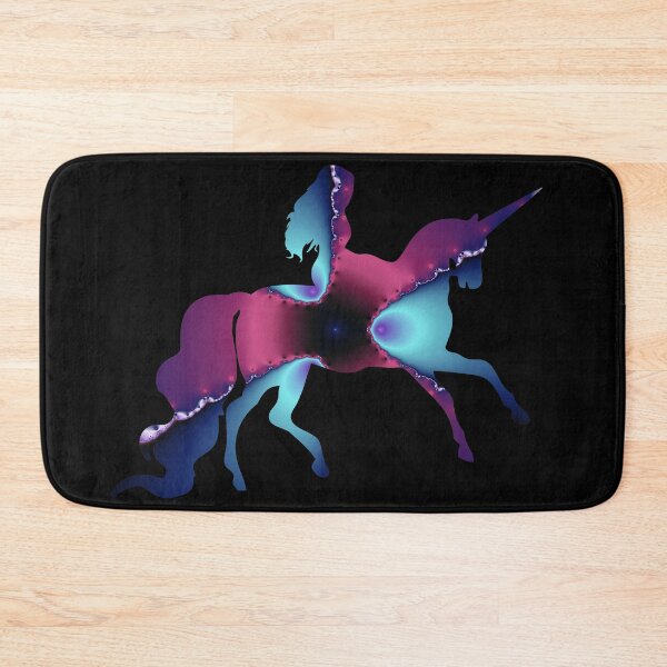 Item preview, "Beautiful Radiation" Fractal Unicorn Art designed and sold by ChaosEmporium.