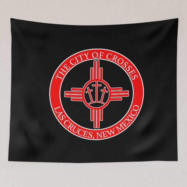 Item preview, The City of Crosses Las Cruces New Mexico designed and sold by NewMexicoTees.