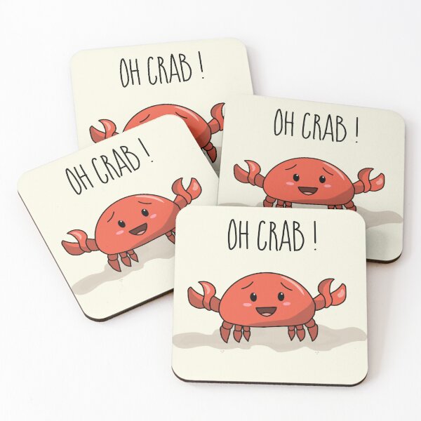 Item preview, Oh Crab ! - Summer 2022 funny cute sea animals puns  designed and sold by ShopSend.