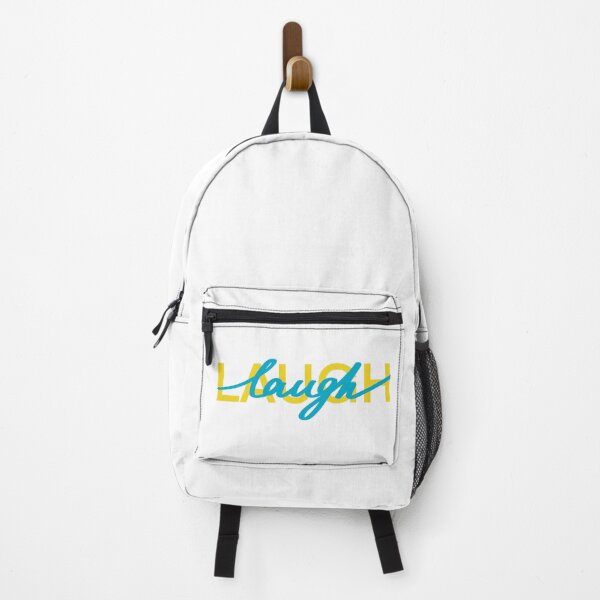 Item preview, Copy of Laugh. Blue yellow motivation quote. Lettering save Ukraine designed and sold by Drevych-shop.