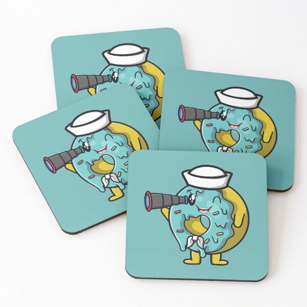 Item preview, Sailor man donut with binocular designed and sold by Donutlovers.