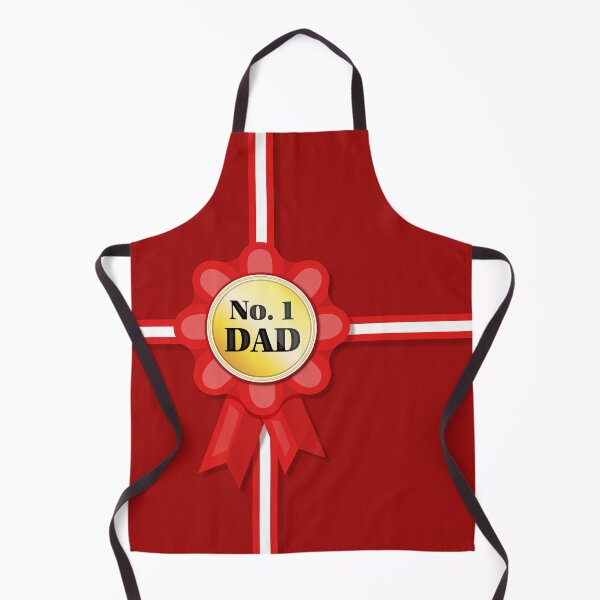 Item preview, No. 1 Dad Badge with Red Gifted Cover designed and sold by Moyanana.