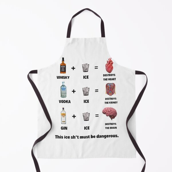 Item preview, This Ice Sh*t Must Be Dangerous Alcohol Humor designed and sold by mrkedi123.