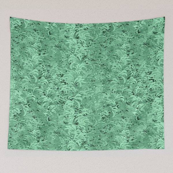 Item preview, Vines in Light Emerald Green Repeat 5748 designed and sold by Art in My Loft.