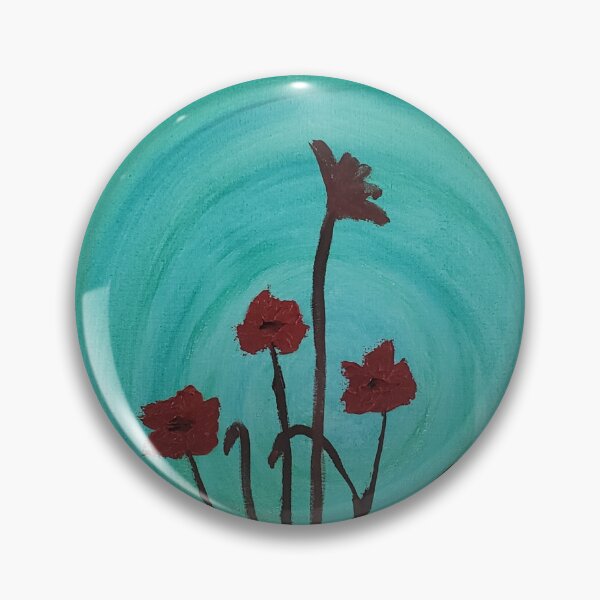 Item preview, Ruby Red oil and watercolor painting by tabitha kremesec designed and sold by Tabitha Kremesec.