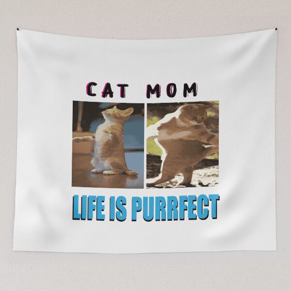 Item preview, Cat Mama Life Is Purrfect designed and sold by SydneyLoving.