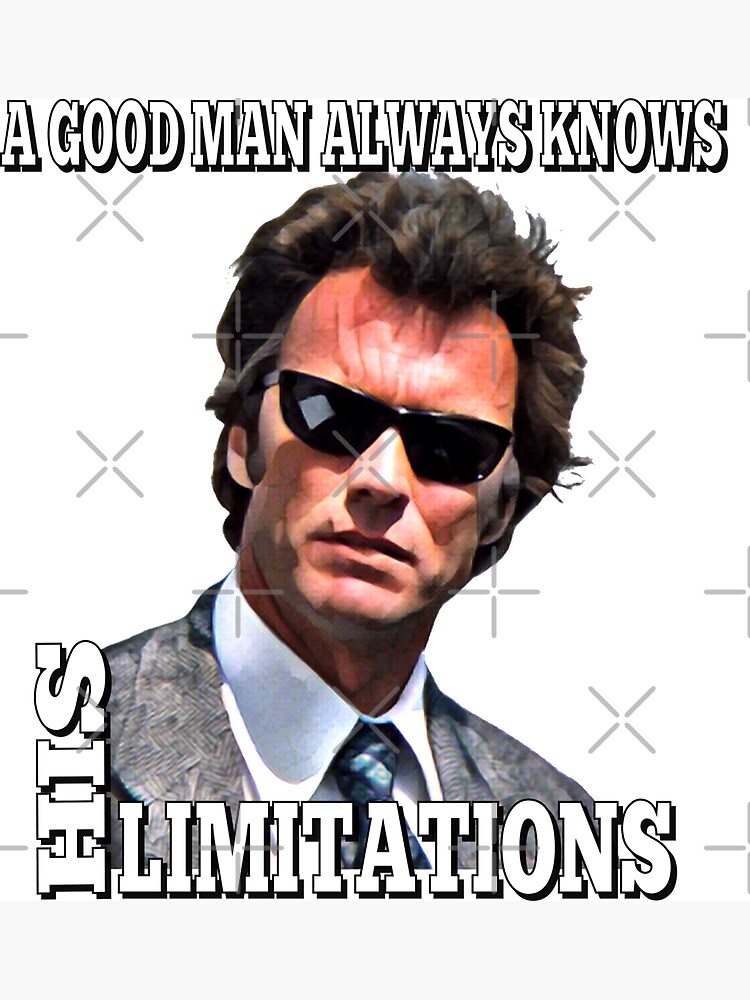 MAGNUM FORCE -A good man always knows his limitations