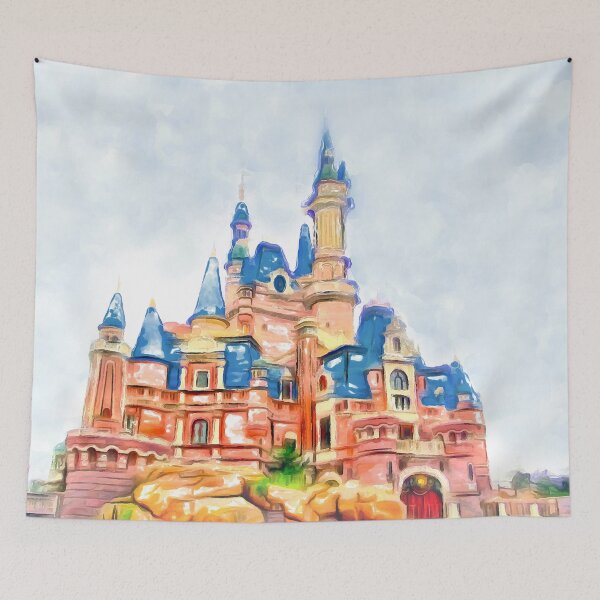 Item preview, Cinderellas Castle (Painting) designed and sold by cmphotographs.