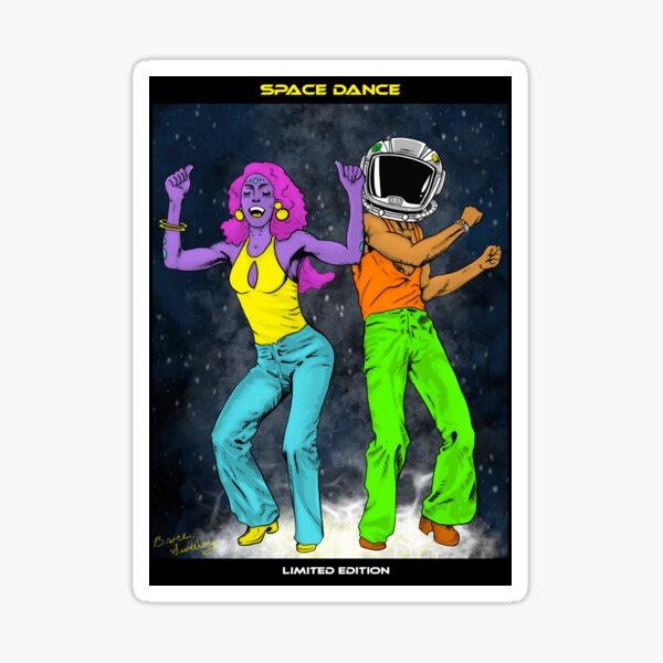 Item preview, Space Dance designed and sold by BrainBoyCreations.