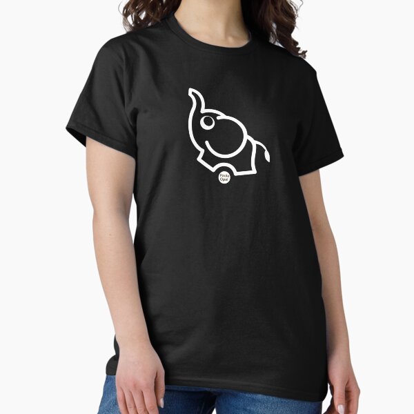Ollie the Elephant from the Simply Small Series (reverse) Classic T-Shirt
