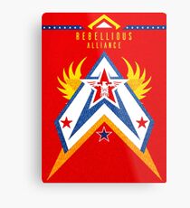 Rebellious Alliance Metal Print