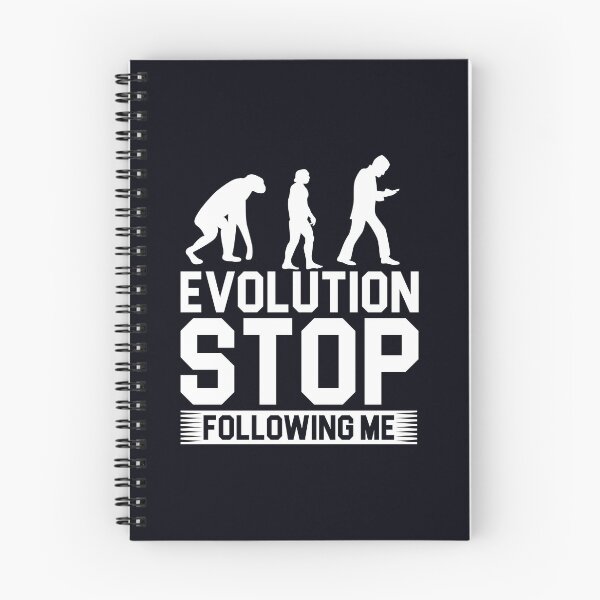 Item preview, Evolution Stop Following Me designed and sold by Pixelcraftsmith.