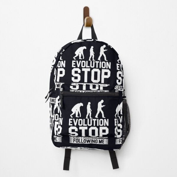 Item preview, Evolution Stop Following Me designed and sold by Pixelcraftsmith.