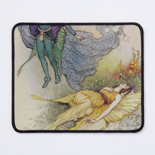 Item preview, Oberon and Titania by Warwick Goble designed and sold by ArtHistoryLover.