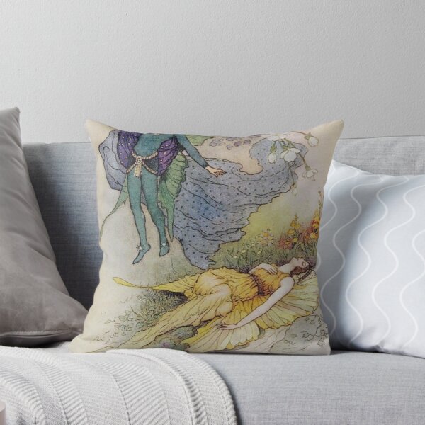 Item preview, Oberon and Titania by Warwick Goble  designed and sold by ArtHistoryLover.