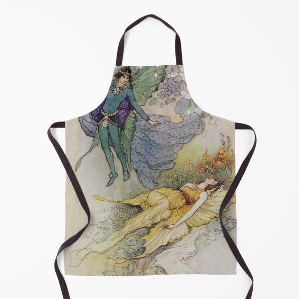 Item preview, Oberon and Titania by Warwick Goble designed and sold by ArtHistoryLover.