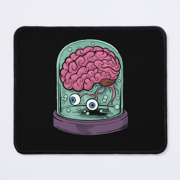 Item preview, Brain in a glass jar designed and sold by RGB-Ginger.