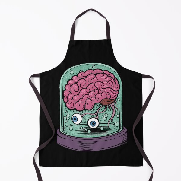 Item preview, Brain in a glass jar designed and sold by RGB-Ginger.