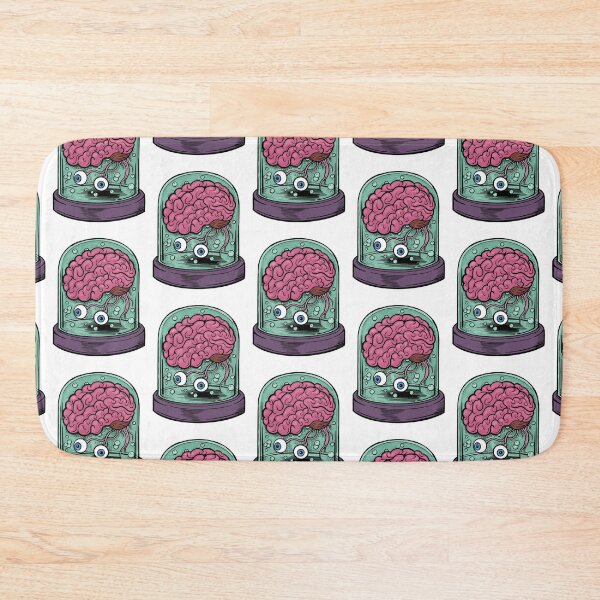 Item preview, Brain in a glass jar designed and sold by RGB-Ginger.