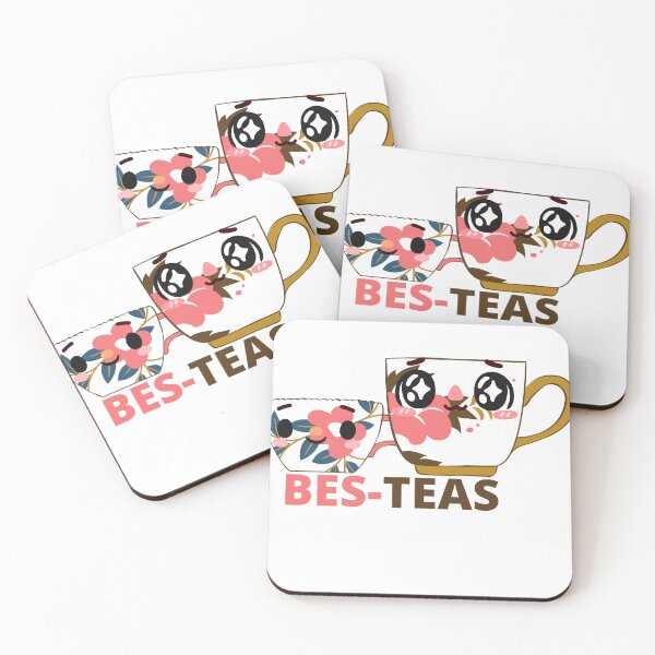Item preview, Cute Teacups Bes Teas Besties designed and sold by CRO-DESIGN.